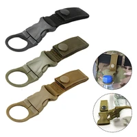 2pc water bottle holder clip nylon webbing buckle hook climbing waist belt molle multifunction carabiner belt backpack hanger