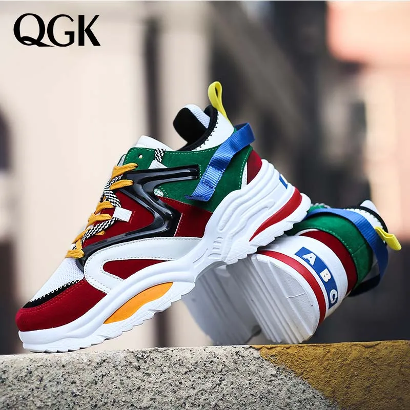 Кроссовки мужские сетчатые в стиле Харадзюку винтажные сникерсы дышащие удобные