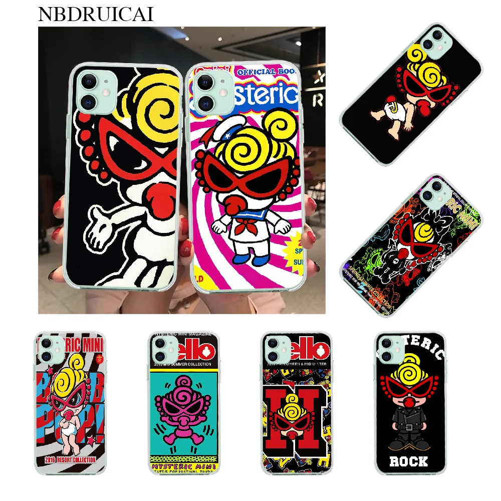 NBDRUICAI японский модный хистерский Мини DIY Роскошный чехол для телефона iPhone 11 pro XS MAX