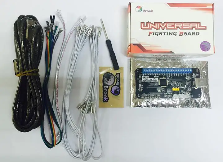 USB адаптер кодового датчика 4 в 1 Брук универсальная Боевая плата PCB поддерживает Xbox One, Xbox 360, PS4, PS3, wii U, PC& Switch