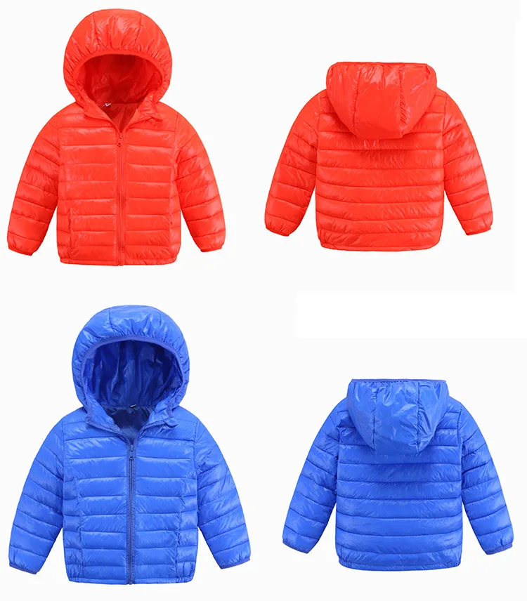 Новое Детское пальто зимняя куртка для маленьких девочек Теплые мальчиков