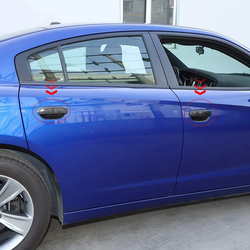 

for Dodge Charger 2015-2021 Accessories Door Handle Bowl Cover Trim Exterior Door Handle Trim Cover Decoration
