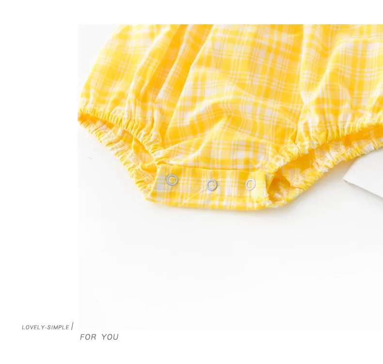 

WLG Baby Girl Rompers Toddler Summer Patchwork Pineapple Sleeveless Romper New Born Cute Clothes