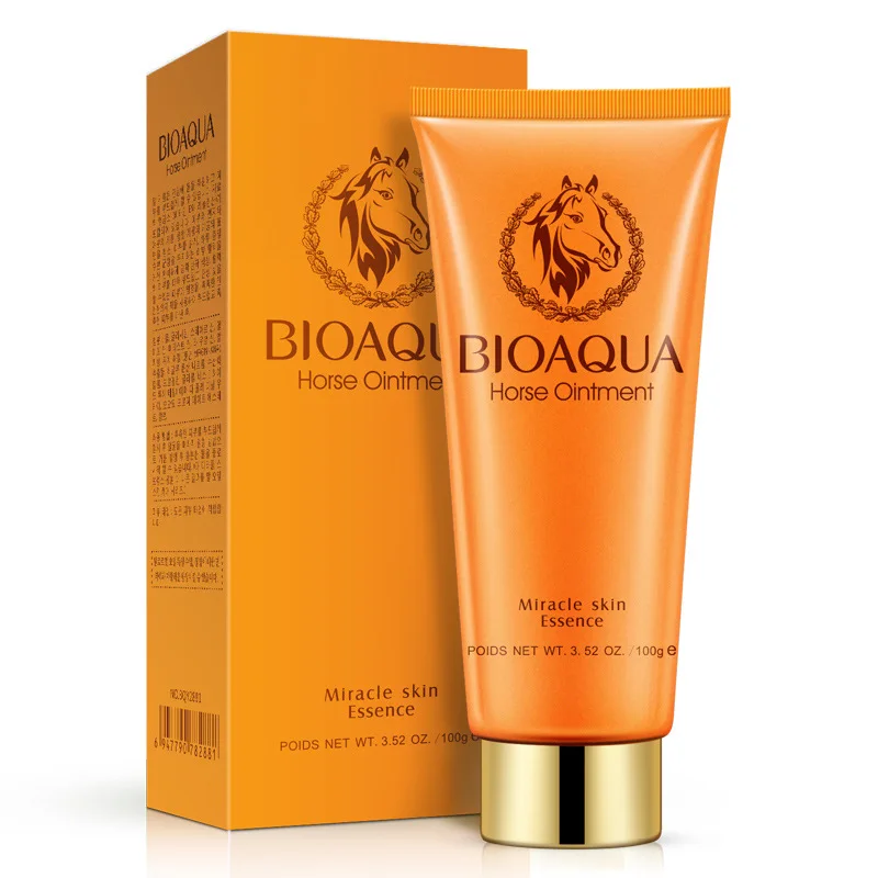 Лошадиная мазь Bioaqua Miracle Essence Пенка для умывания очищающее средство лица контроль