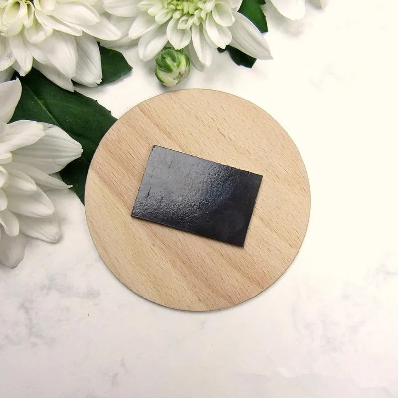 Свадебные деревянные магниты лазерной резки магнитные сохраняют дату