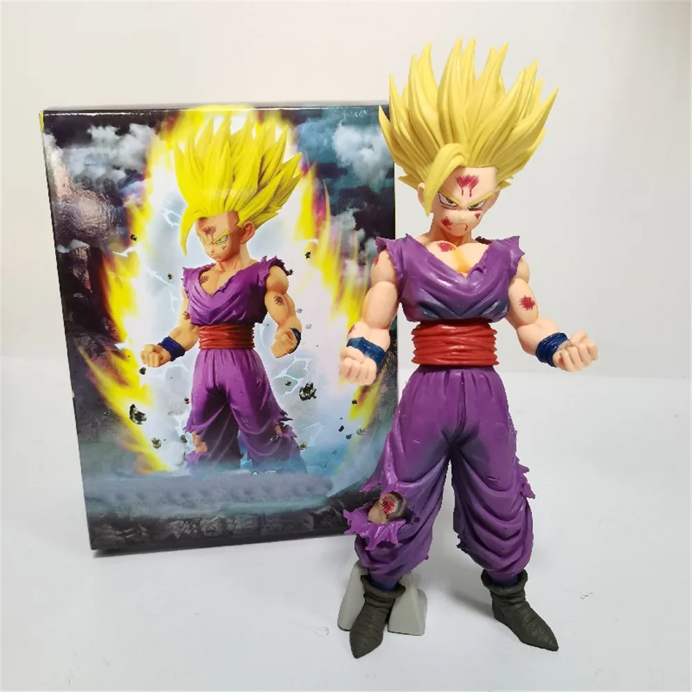 Bandai Аниме Рисунок из мультфильма Жемчуг дракона супер героя Сын Гохан MSP ПВХ