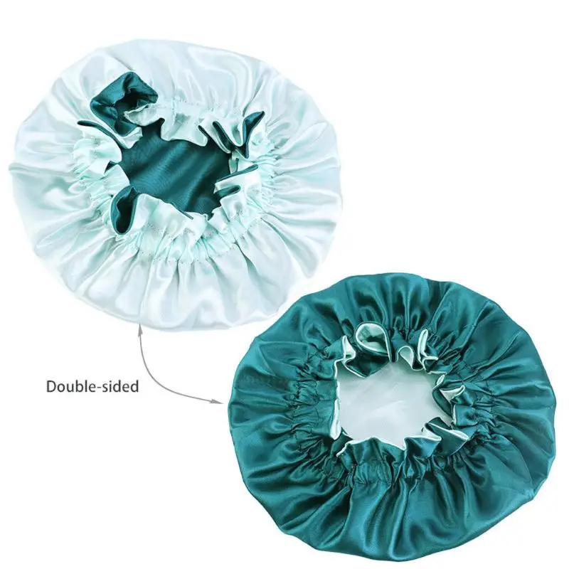

Baby Silky Satin Bonnet Adjustable Sleep Cap Girl Night Turban Children Headwear