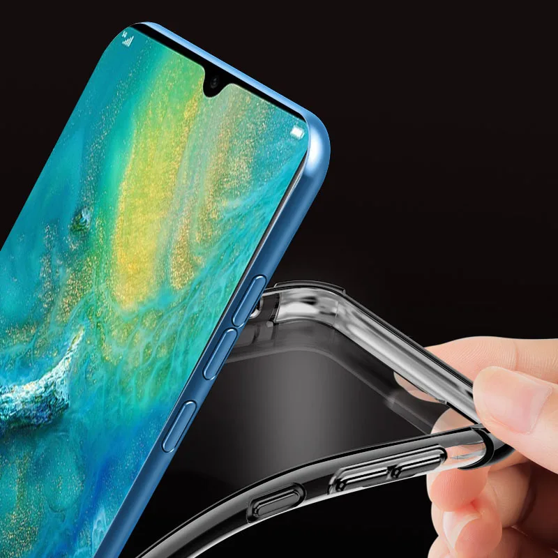 Синий цвет для huawei mate 20X5G Чехол подушки безопасности буфера полная защита чехол для huawei mate 20 X TPU задняя крышка mate 20x