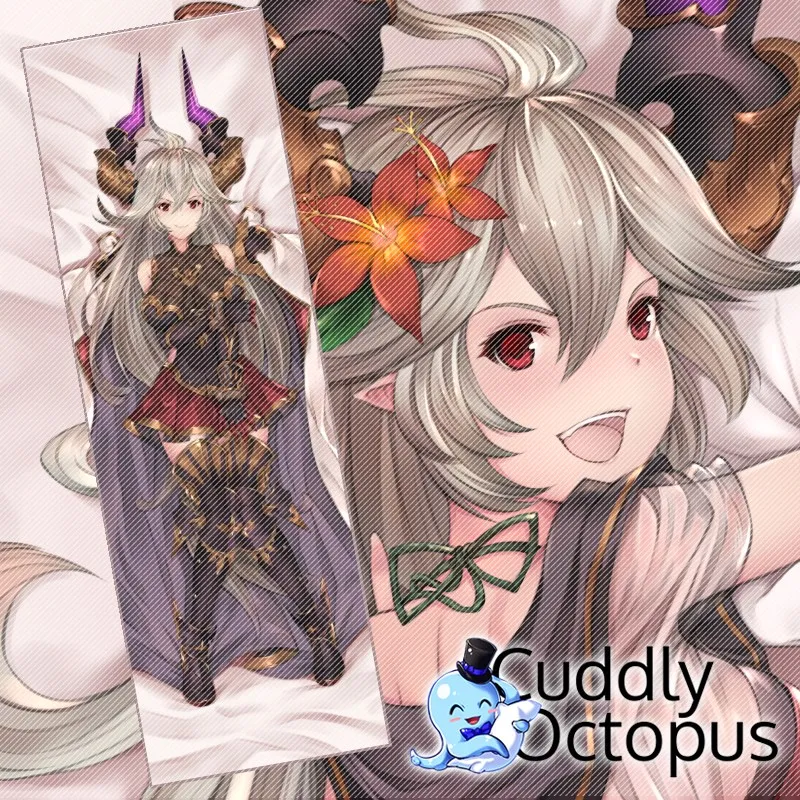 

Аниме Сараса гранблу Фэнтези дакимакура обнимающее тело 2-сторонняя Подушка Чехол японская Подушка Чехол постельное белье рождественские ...