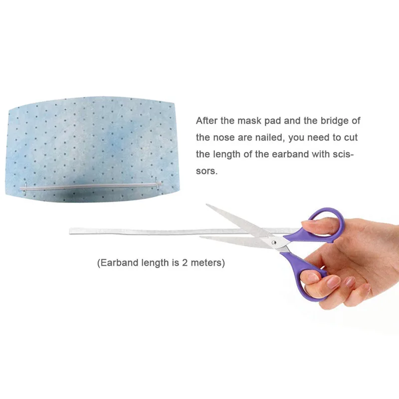 DIY Face Masks Disposable Dustproof Mask Facial Protective Cover Set Anti-Dust Salon Earloop | Красота и здоровье