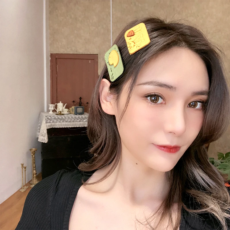 Cute Cartoon Animal Bangs Magic Stick Holder Tape Makeup Wash Face Fixed Tool Hair Stickers Headwear For Women