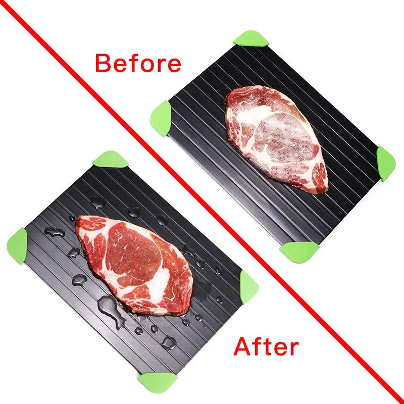 Бытовой поднос для размораживания быстрое устройство пищи мяса и фруктов доска