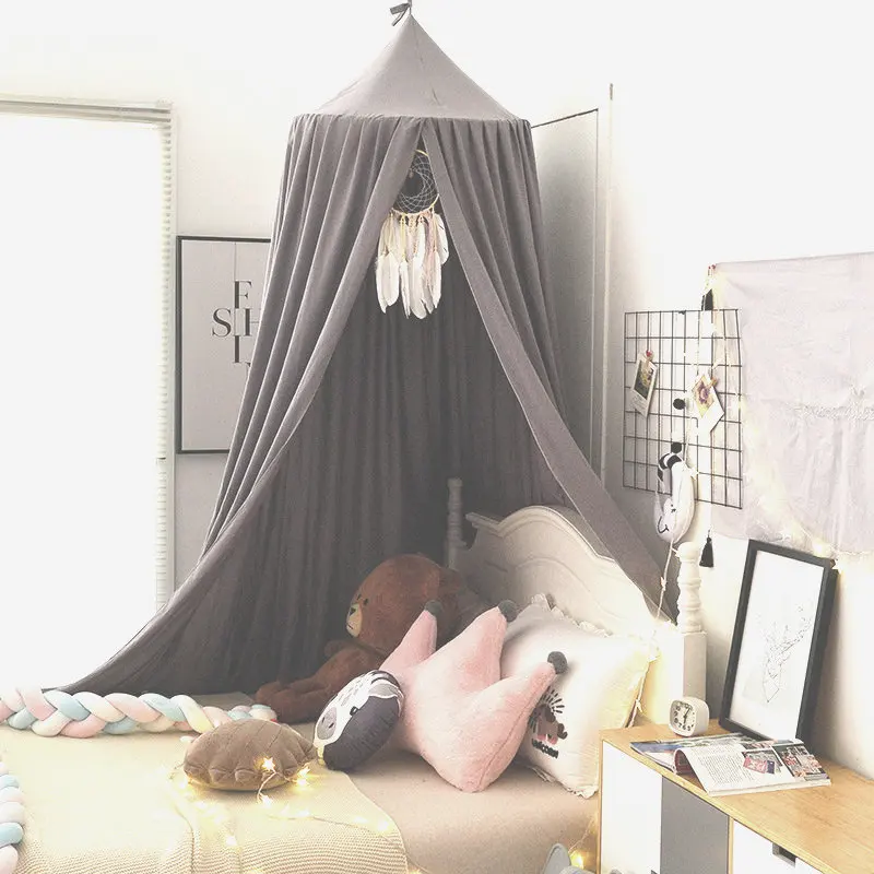 

Baby Crib Bed Tent Hung Dome Mosquito Net Baby Bed Baby Girl Room Decor Kids Bed Canopy Tent