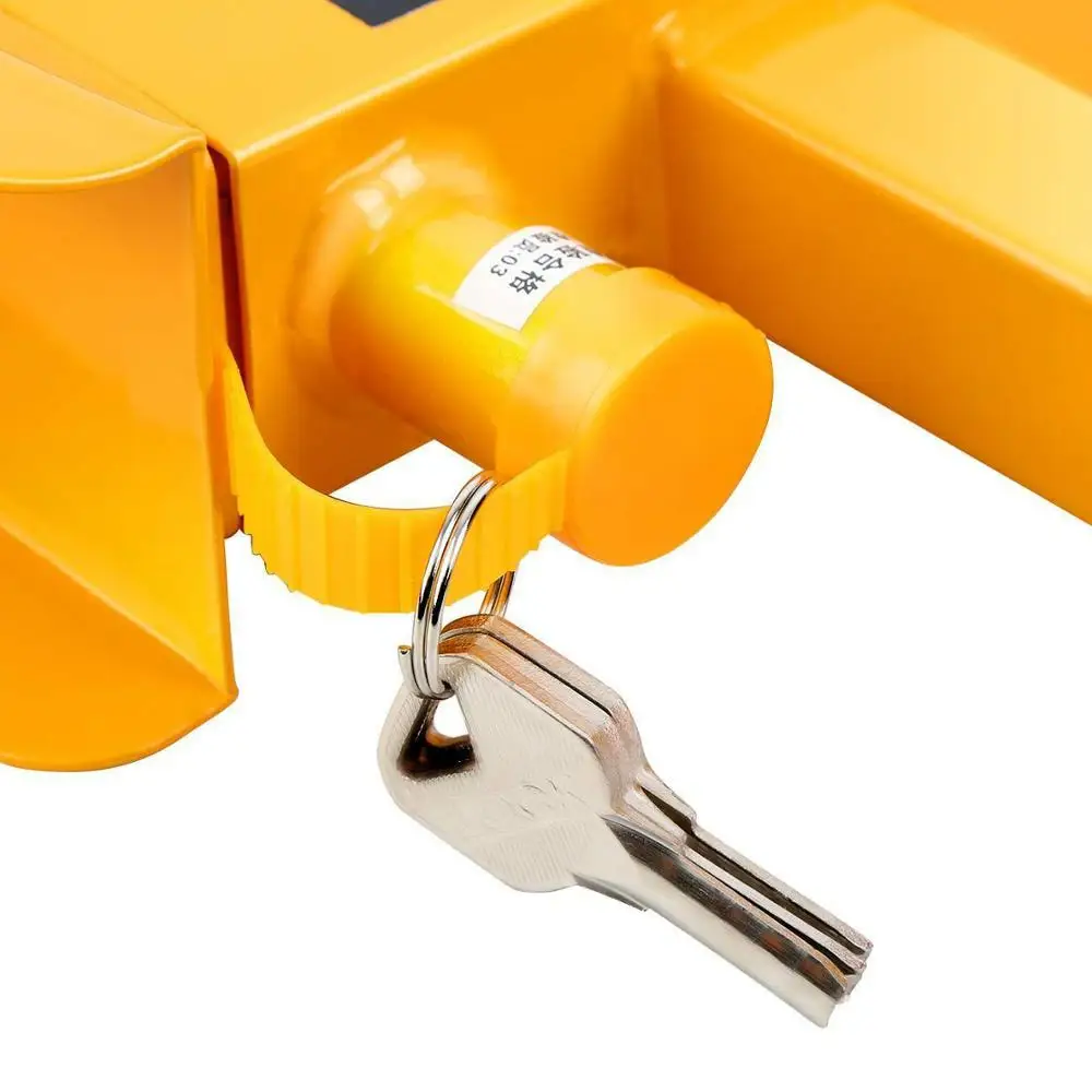 Сверхмощный Автомобильный Замок на колесо зажим для багажника шины прицепа