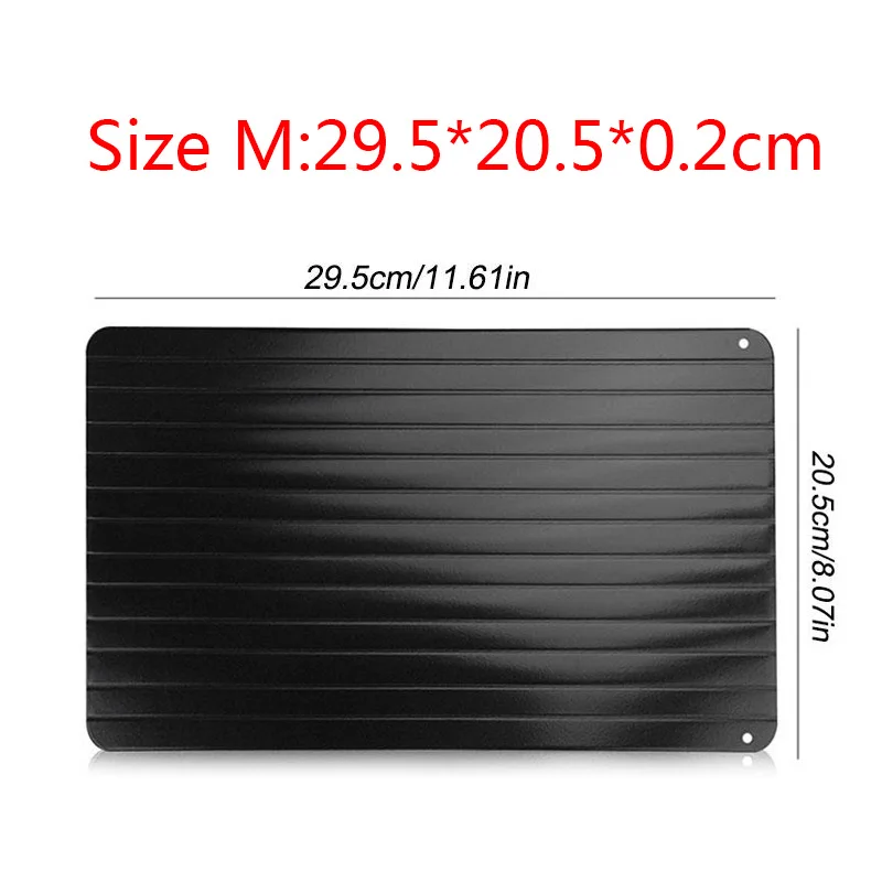

Kitchen Accessories Fast Defrosting Tray Thaw Frozen Food Meat Fruit Quick Defrosting Plate Board Defrost Kitchen Gadget Tool