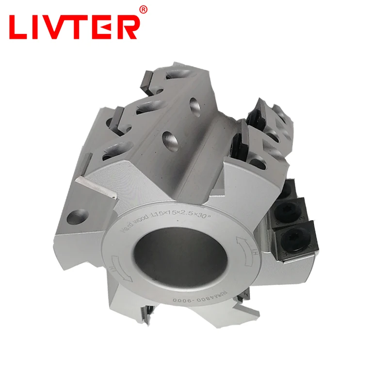 値段 Livter D100XL60XB35mmx6T Cutterhead木工かんな木材iso 30 Er 32スパイラルカッターヘッド