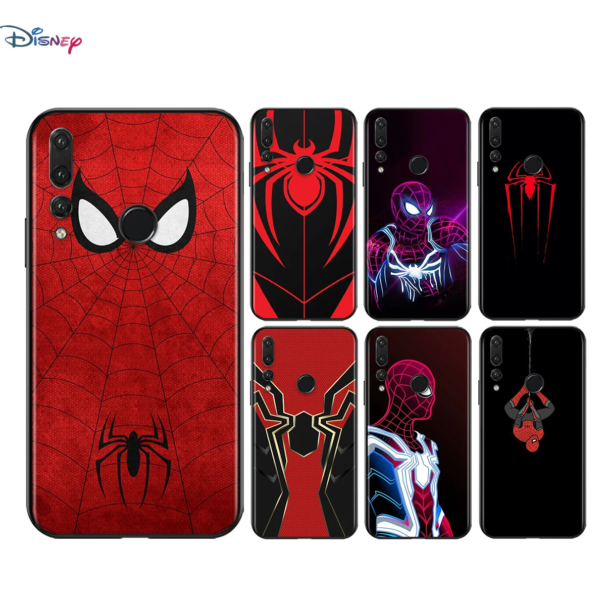 Силиконовый чехол с логотипом Marvel Spiderman для Huawei Honor 9 X 9N 8S 8C 8X 8 A V9 7S 7A 7C Pro lite Prime Play 3E
