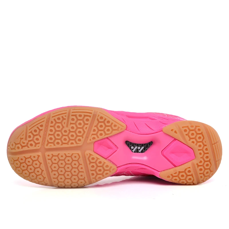 

Professsional Womens Badminton Shoes Light Weight Tennis Shoes Anti-skid and Shock Absorption Indoor Court Sports Shoes