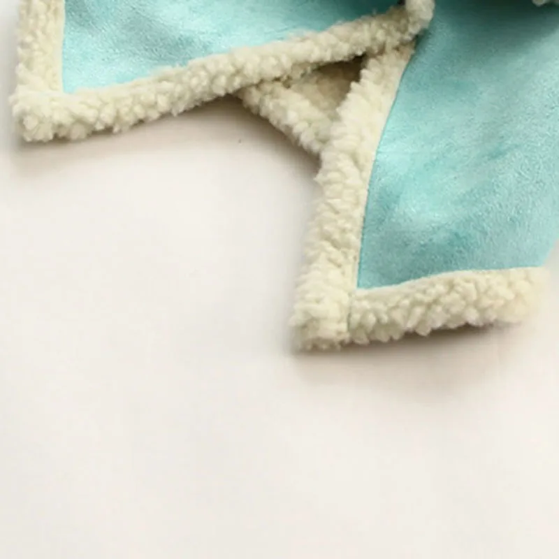 Красивая детская верхняя одежда из искусственной замши без рукавов для