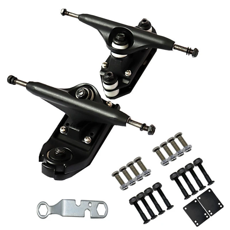 

6.25Inch Surfboard Skateboard Surfskate Bridge Water Bridge Longboard Surf Skate Bridge Base With Risers Bolts