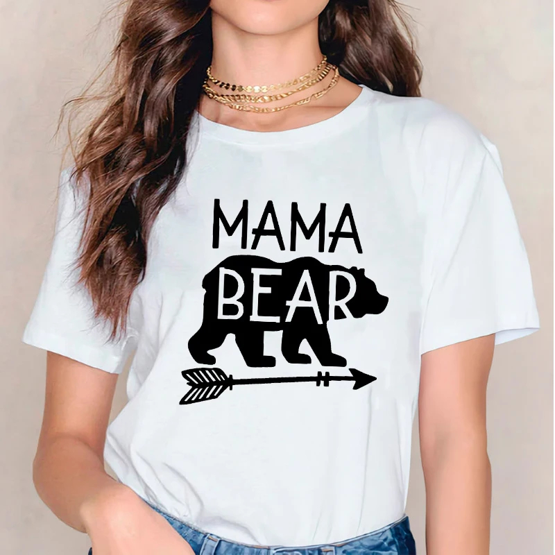 

Women Mama Mom Blessed Life Letter Womens Mother Graphic Female Tee T-Shirt T Shirt Clothes Tshirts