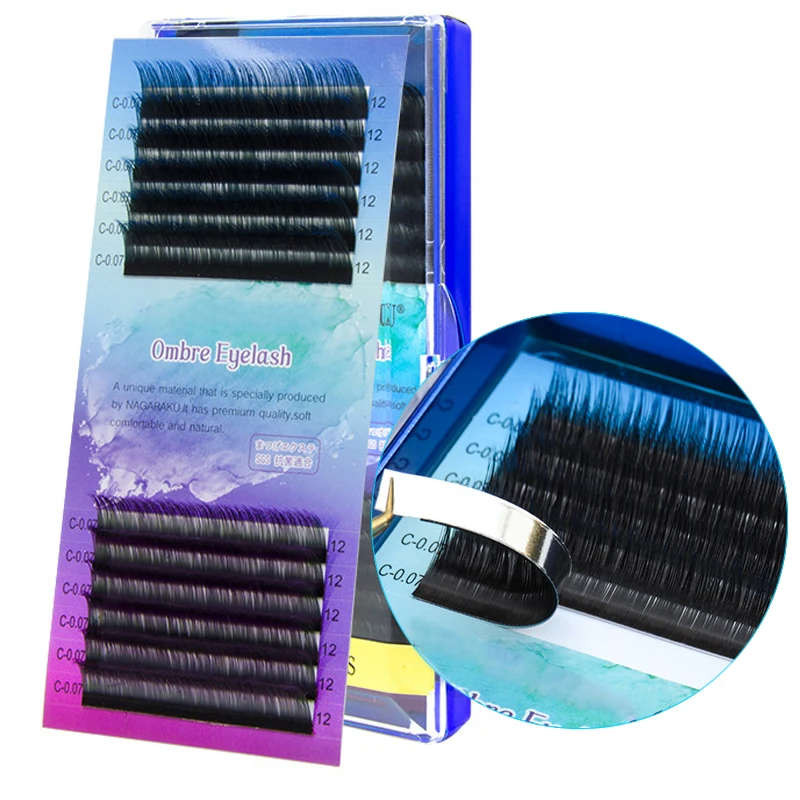 ICYCHEER профессиональный макияж премиум класса накладные ресницы для наращивания 0