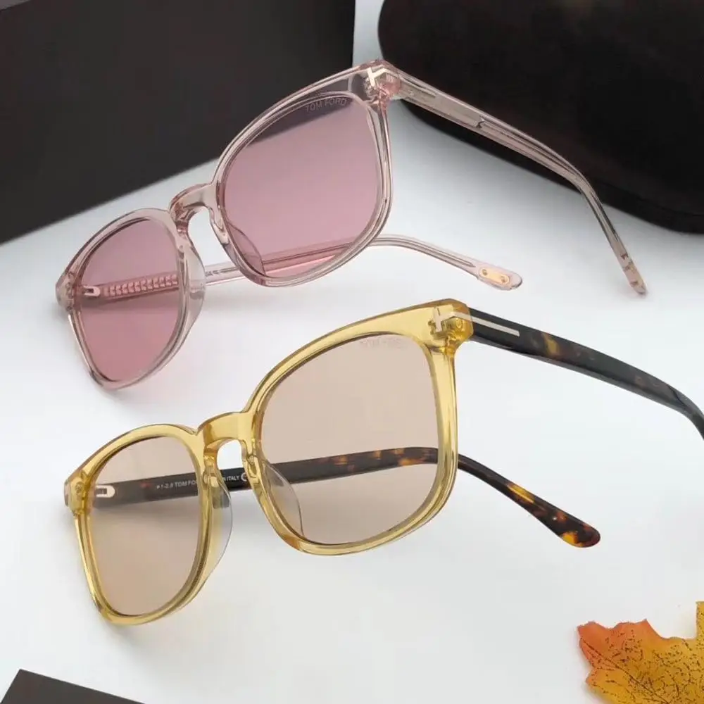 

TF5605 Rectangle Sunglasses Original Logo Professional Custom-made Precription Progressive Myopia Hyperopic Color Eyewear UV-40