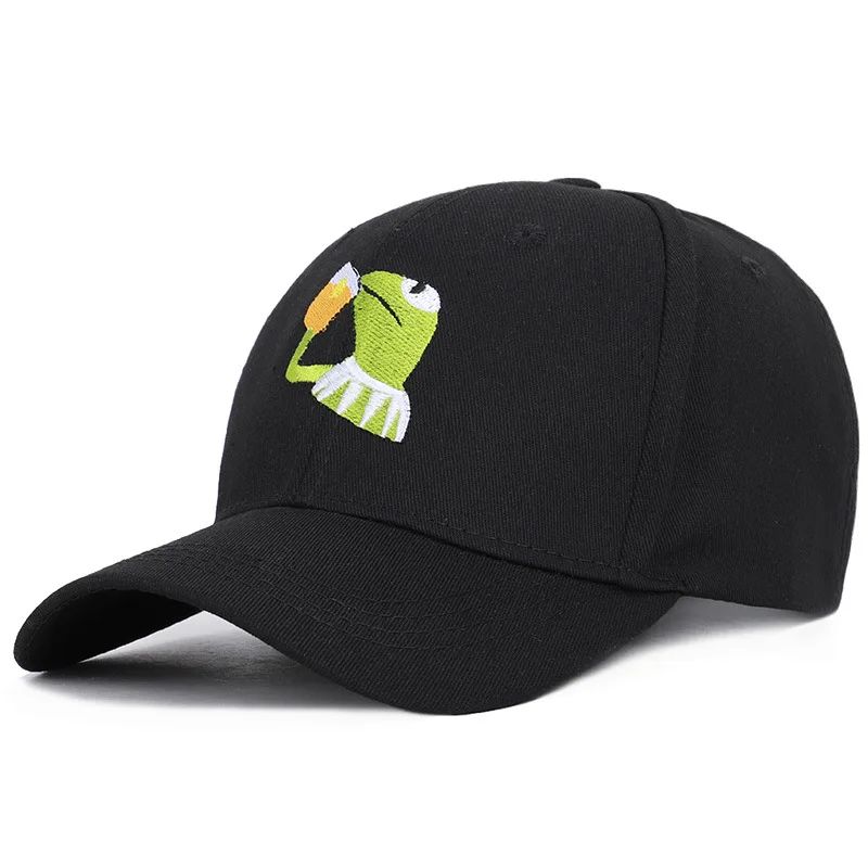 

2020 New Japan sad frog embroidered baseball hat men's and women's cartoon sunshade hats