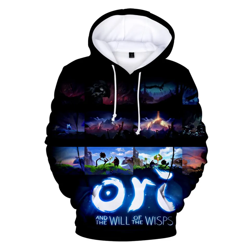 

3 To 14 Years Kids Hoodie Ori and the Will of the Wisps 3D Print Hoodies boy/girls Sweatshirt Outerwear Jacket Children pullover