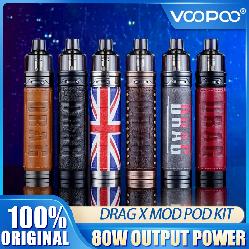 

VOOPOO Drag X / S Pod Mod Kit 4,5 мл Магнитный PnP Pod 18650 Батарея Vaper Gift PnP vm1 Kit