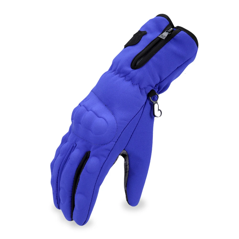 Зимние мотоциклетные перчатки для сенсорных экранов дышащие водонепроницаемые