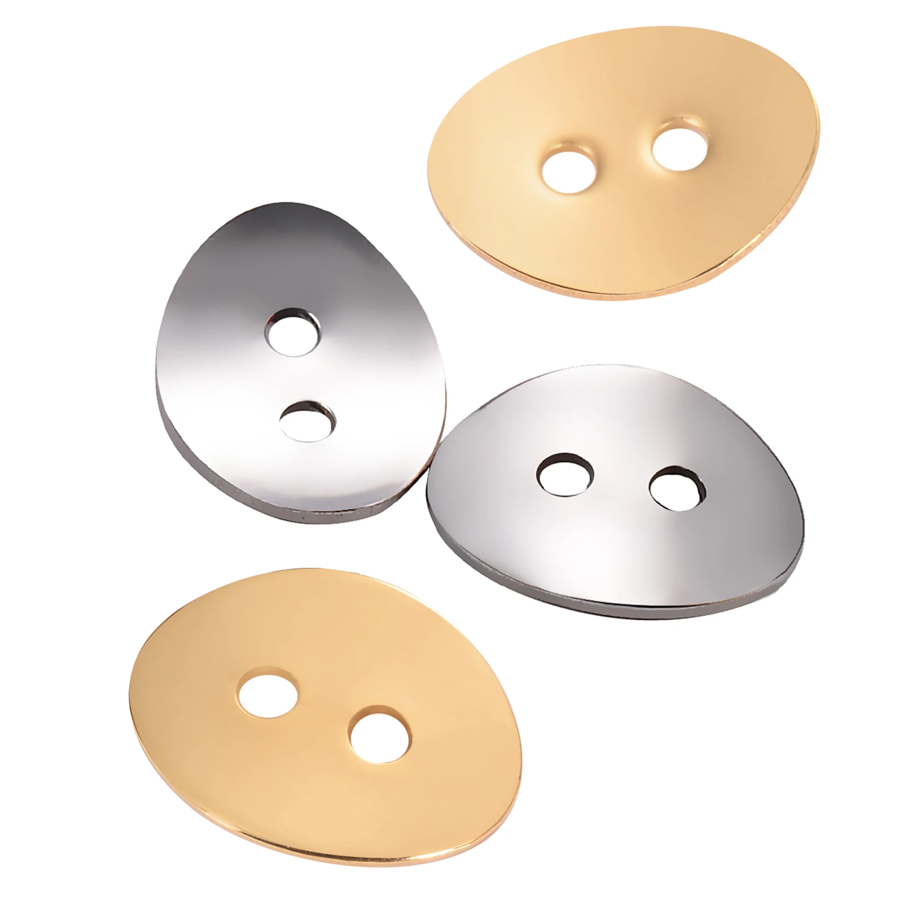 Застежки-коннекторы для браслетов ожерелий ювелирных изделий из нержавеющей