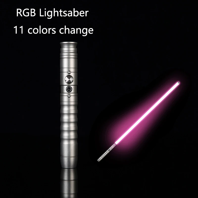 Цветная (RGB) светильник сабля 16 Цвета изменения джедай Сит сила FX ing тяжелый Дуэль