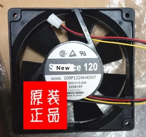 

Вентилятор охлаждения сервера для SANYO 109P1224H4D07 DC 24V 0.24A 120x120x25 мм