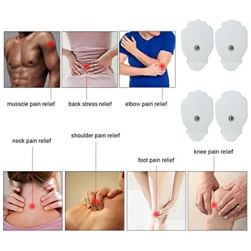 1 пара Экстра клей гель оснастки электрод колодки десятки блок электро-стикер