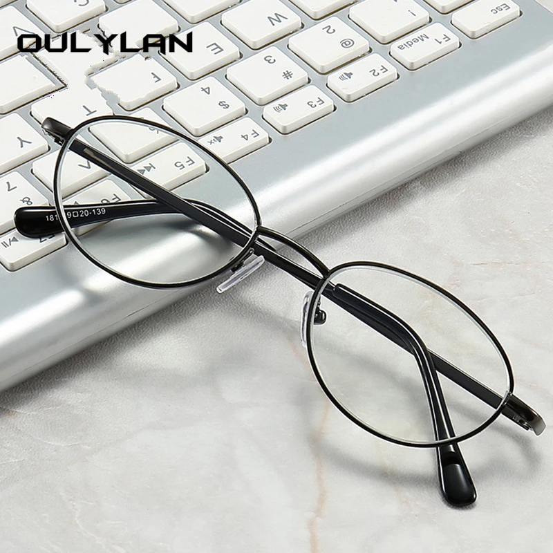 Овальные очки для чтения Oulylan женщин и мужчин дальнозоркости с защитой от