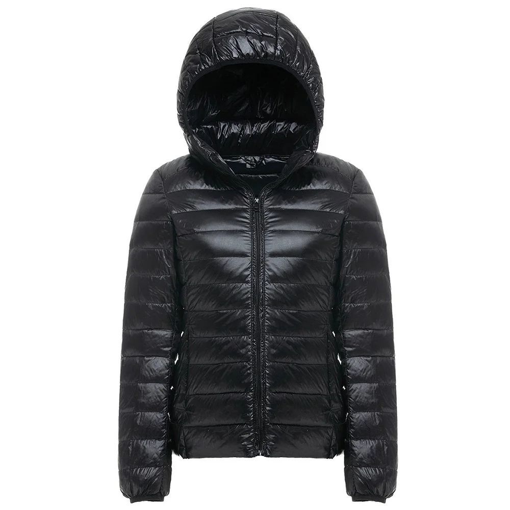 Мужская Зимняя парка TANG 2019 куртка ультратонкая на утином пуху с капюшоном пальто