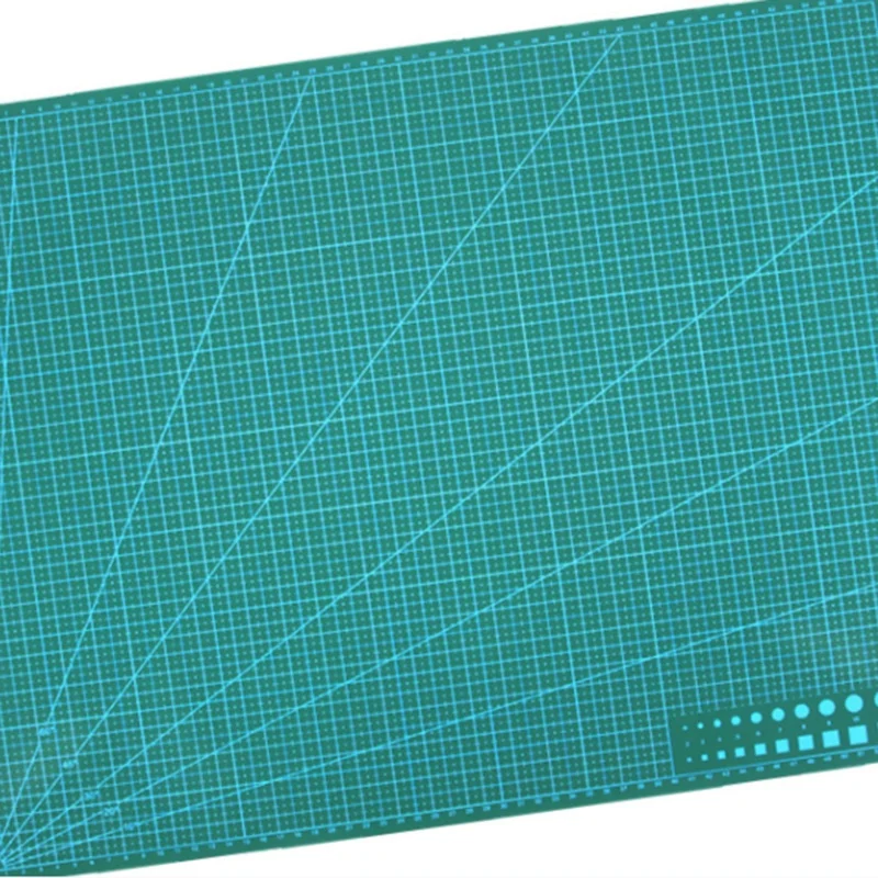 

A2 Pvc Double Printed Self Healing Cutting Mat Craft Quilting Scrapbooking Board 60 x 45Cm Patchwork Fabric Paper Craft Tools