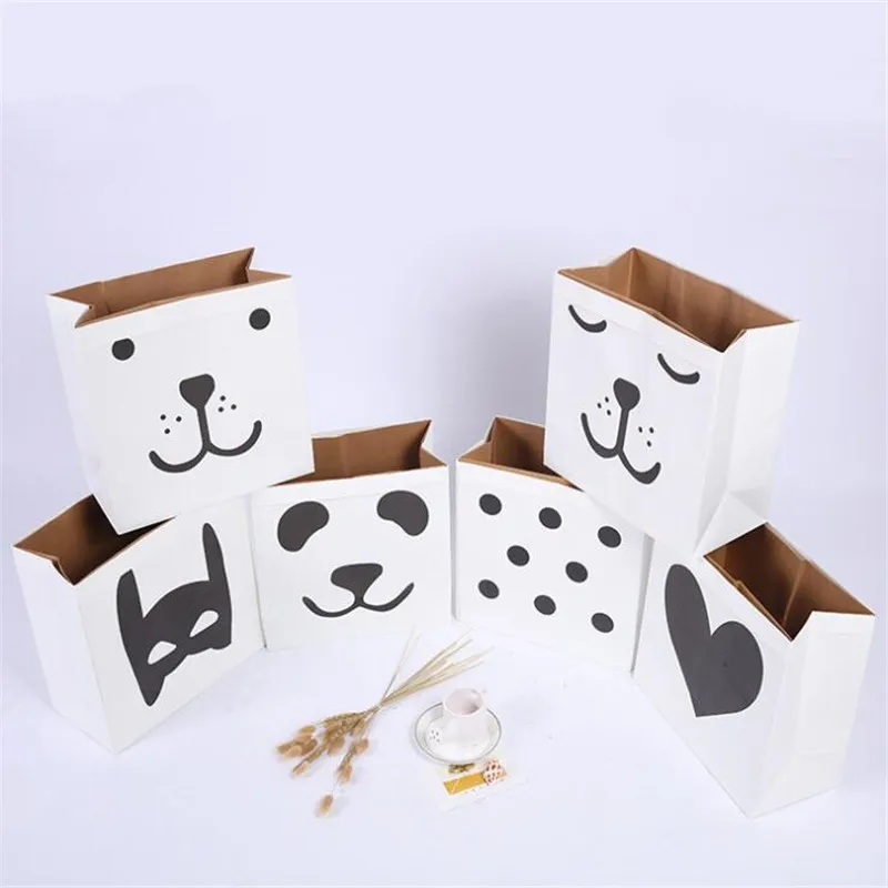 

10 Styles 32X32X16CM Home Organizer Storage Bag Clothes Packaging Toy Packing Bag Closet Clothing Luggage Bag For Bedding Cute