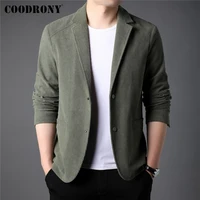 coodrony brand autumn winter new arrival male suit streetwear fashion casual jacket men clothing top soft warm coat blazer c8107