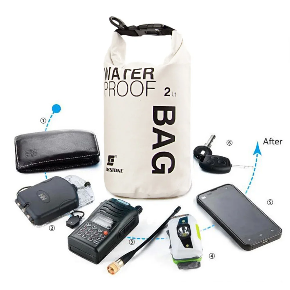 

Водонепроницаемый Сухой Рюкзак LUCKSTONE, 2 л, для спорта, лодок, рафтинга, походов, реки, плавания, путешествий