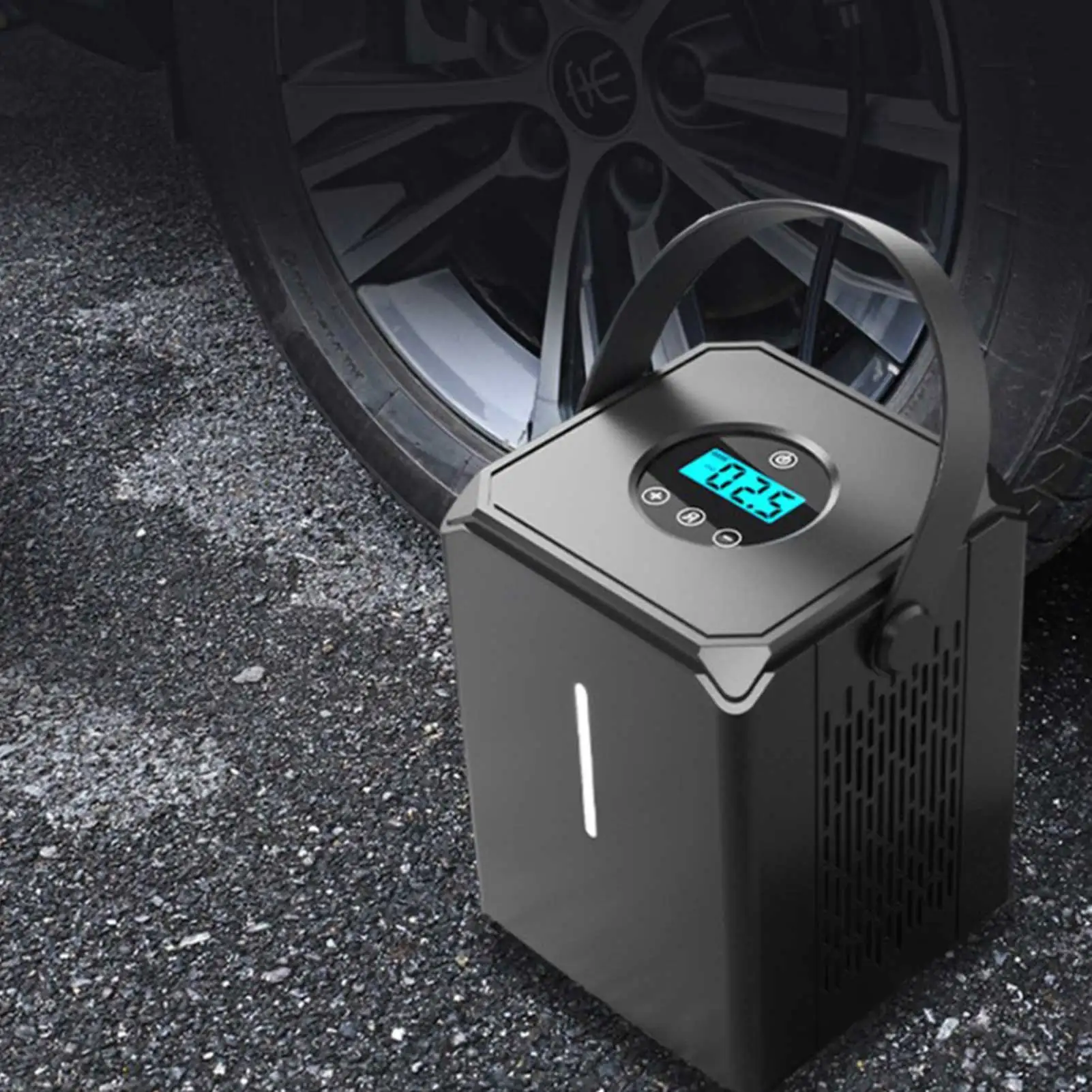 

DC12V 120W Wireless/Wire Electric Car Air Compressor Inflator Pump LED Lamp For Car Motorcycle Bicycle Tire Inflatable Air Pump