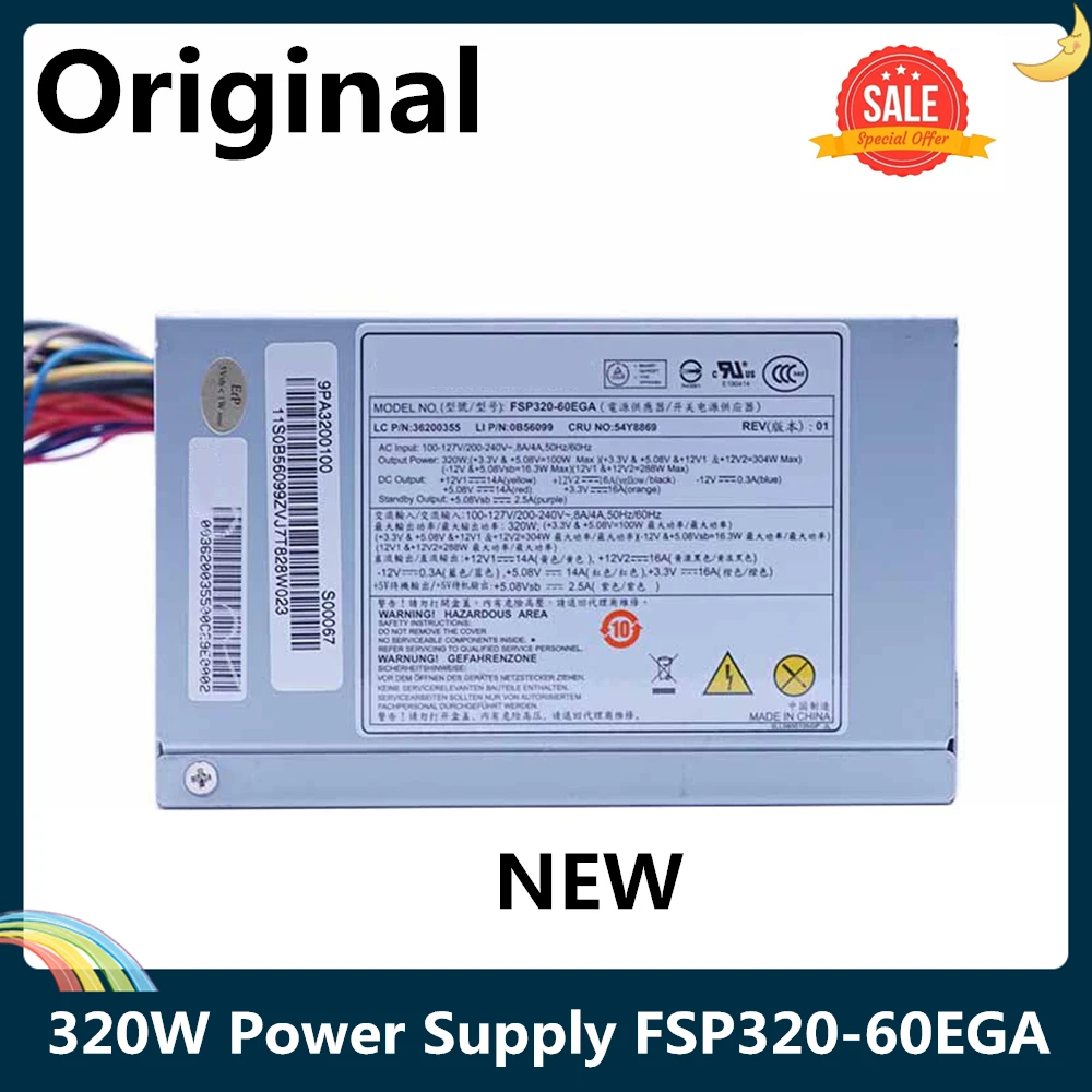 LSC новый оригинальный для Lenovo ATX 320W источник питания FSP320-60EGA PC6001 PC9008 HK380-12GP DPS-280FB |