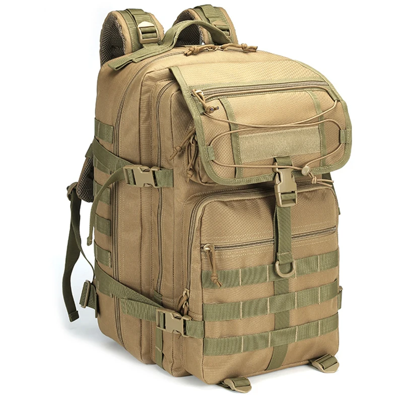 

Военный Рюкзак, тактическая штурмовая Сумка Molle, армейская водонепроницаемая сумка 3P для страйкбола, Повседневная сумка, вместительный рюк...