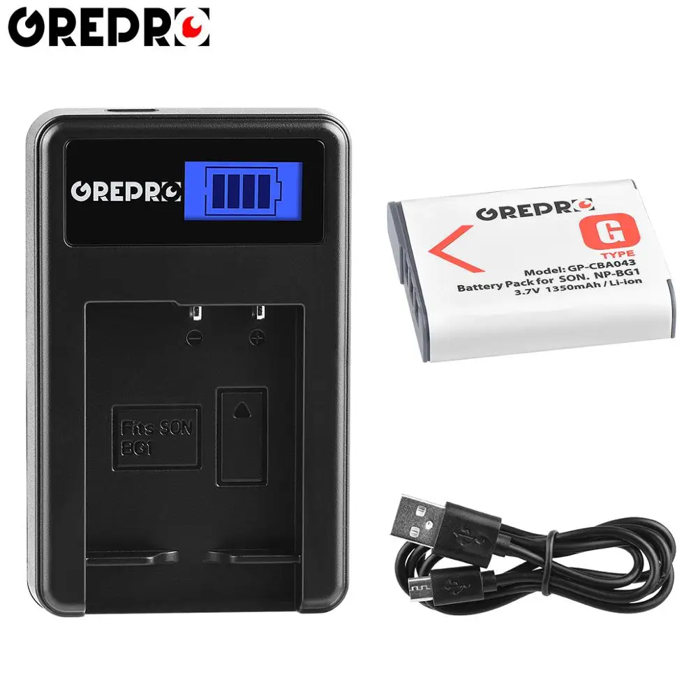 NP-BG1 NP BG1 NPBG1 батарея с ЖК-дисплеем USB зарядное устройство для Sony HX10 W30 W210 w100 W110 W120 H50