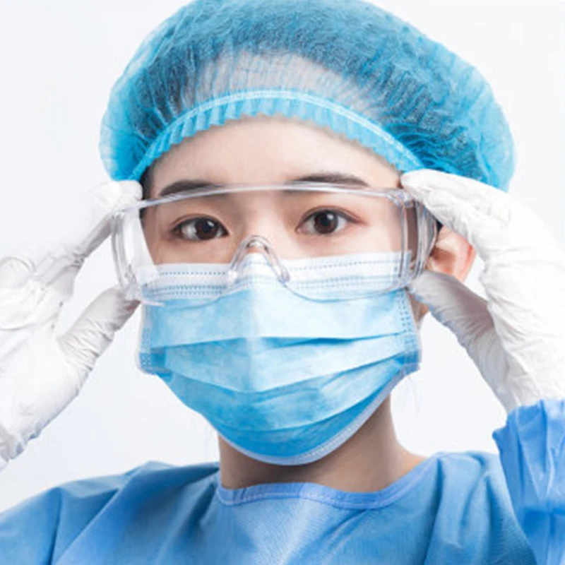 Защитные очки антивирусные для защиты глаз от запотевания песка ветра пыли слюны