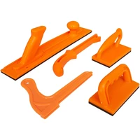 woodworking tools push block and stick 5 piece sets of plastic table saw pusher push block and stick package