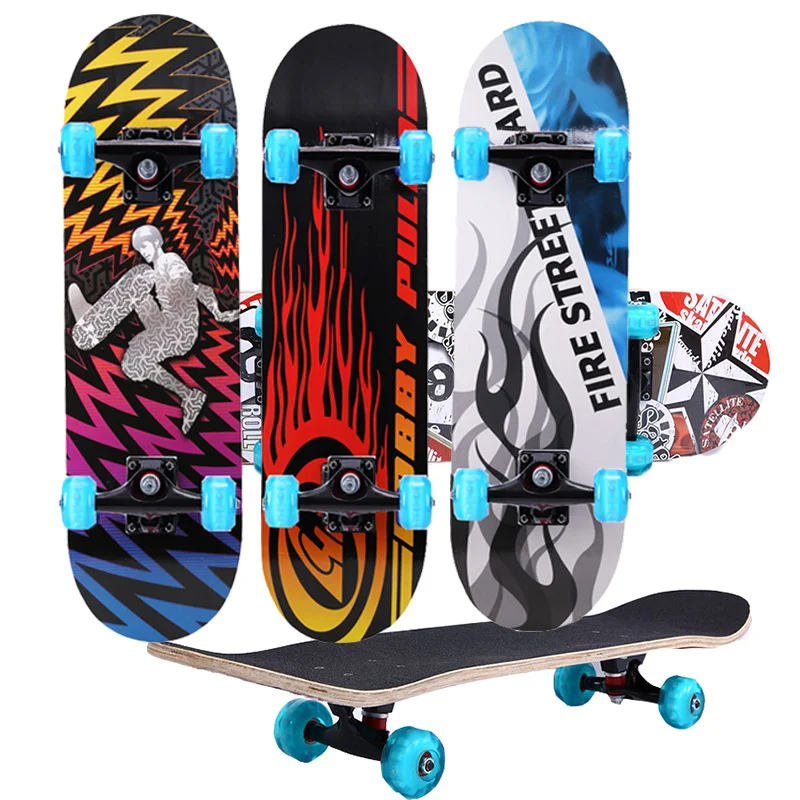 AddFun светодиодный светильник на Лонгборд Наклейки Скейтборд 4 колеса для взрослых