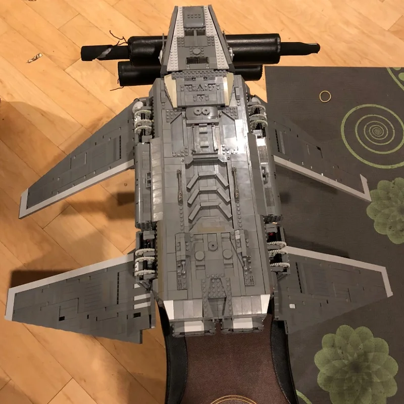 Строительные блоки серии Buildmoc UCS Zeta Class грузовой корабль модель MOC подходит для ISD