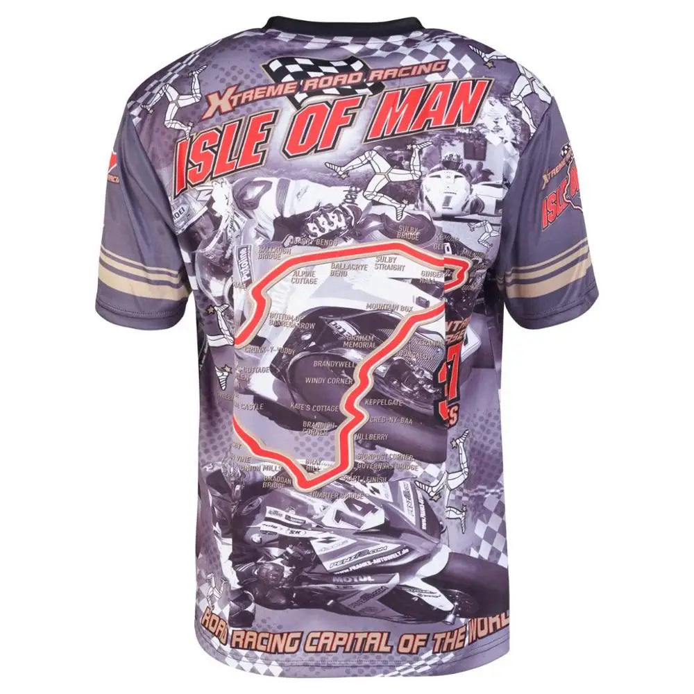 

Men's Short Sleeve Motorcycle ATV Bike Off-road Motocross T-shirt Motorbike Summer Jersey